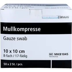 Mullkompressen Steril 10cmx10cm 100 ST