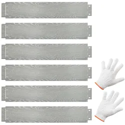 Helloshop26 - Hochbeet aus verzinktem Metall 600 x 20 x 110 cm flexibel und ästhetisch ansprechend grau 20_0012220