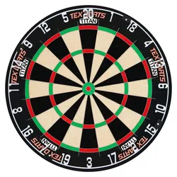 TEX Titan Pro Dartboard mit ultra-schlankem Design