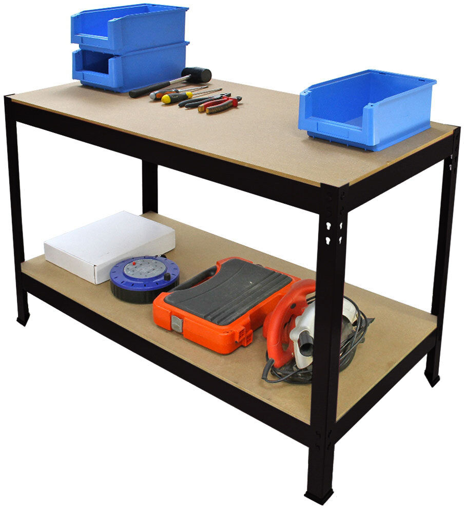 WFX Utility 100 cm W Steel Adjustable Height Shelving Unit Black 90cm H X 100cm W X 60cm D