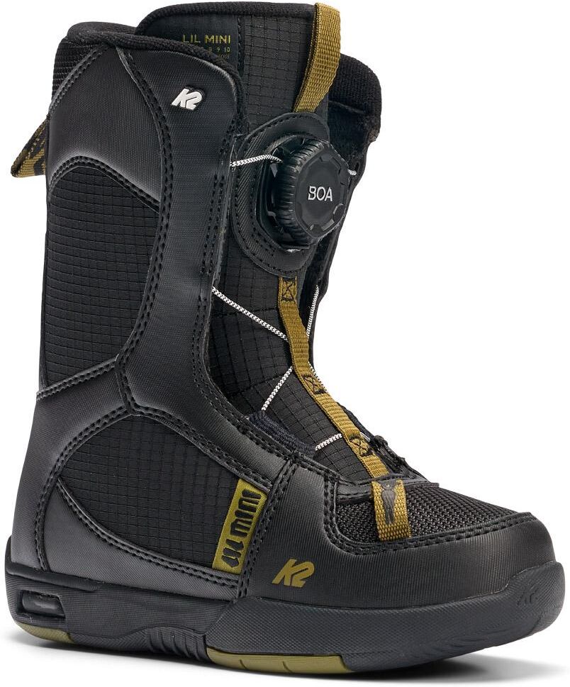 K2  - Lil Mini Black - 1 - Boots de snowboard