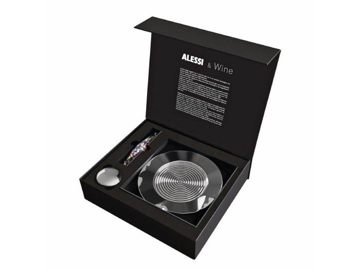 Alessi Weinflaschenöffner Wein Geschenkset Parrot