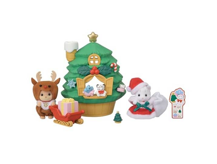 Sylvanian Families - 5822 boomhut Baby Santa -