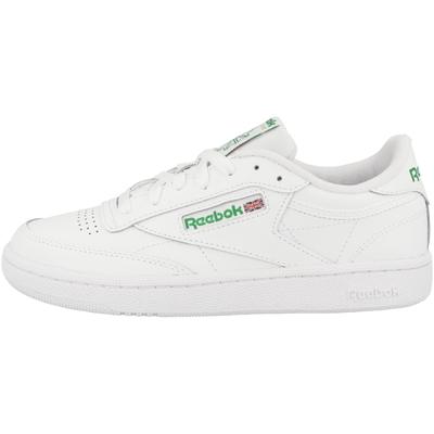 Sneaker REEBOK "Reebok Club C 85 Sneaker low Damen Schuhe", Damen, Gr. 37, weiß, Leder, Schuhe Sneaker, Perforationen