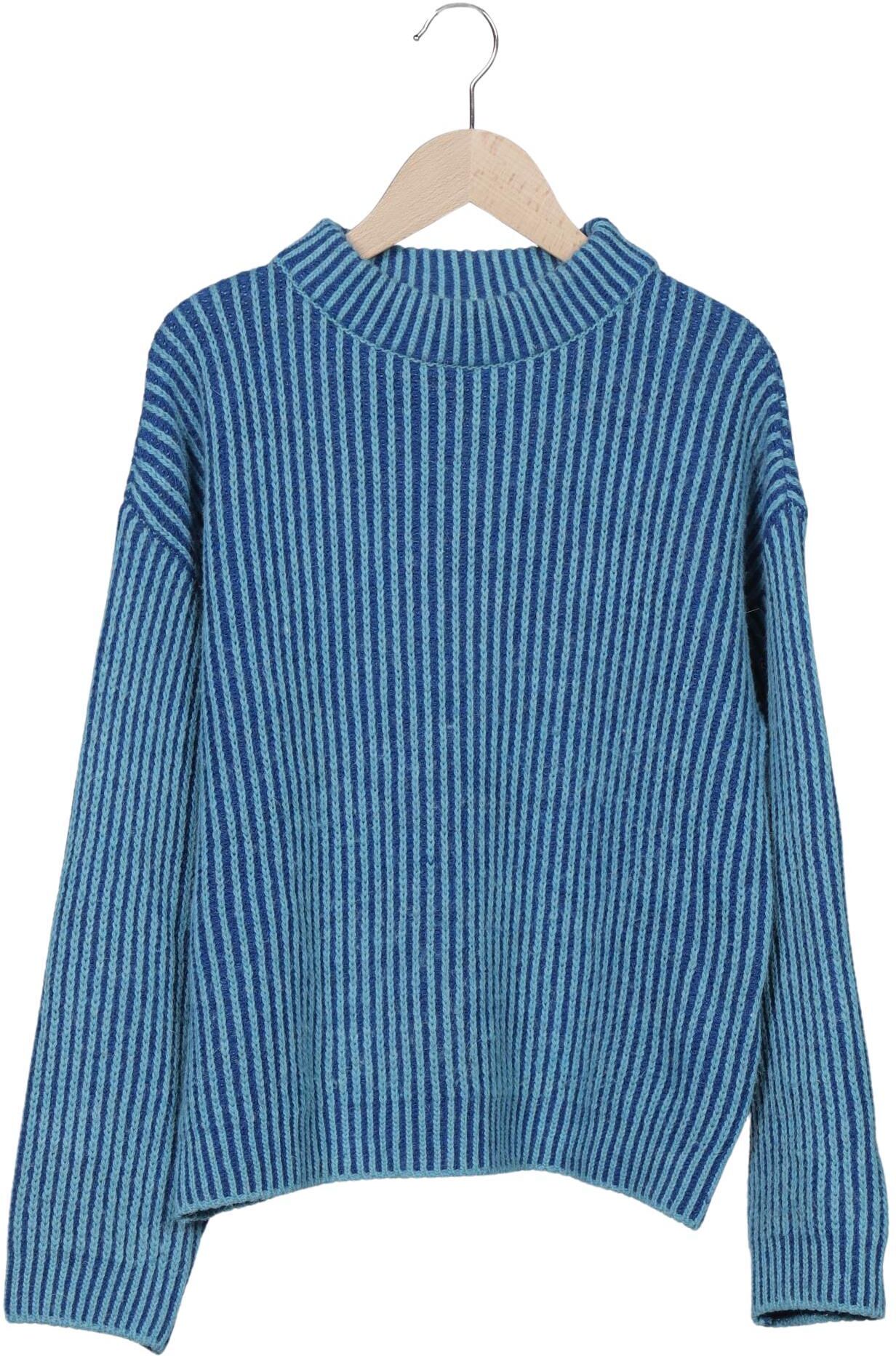 Kauf dich glucklich Damen Pullover, Hellblau, Gr. S, Synthetik / Viskose / Wolle / Alpaka - Second Hand