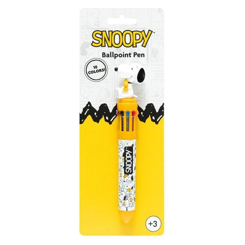 Grupo Erik SNOOPY - Stylo-Bille 10 couleurs 3D (1x) (46647809)