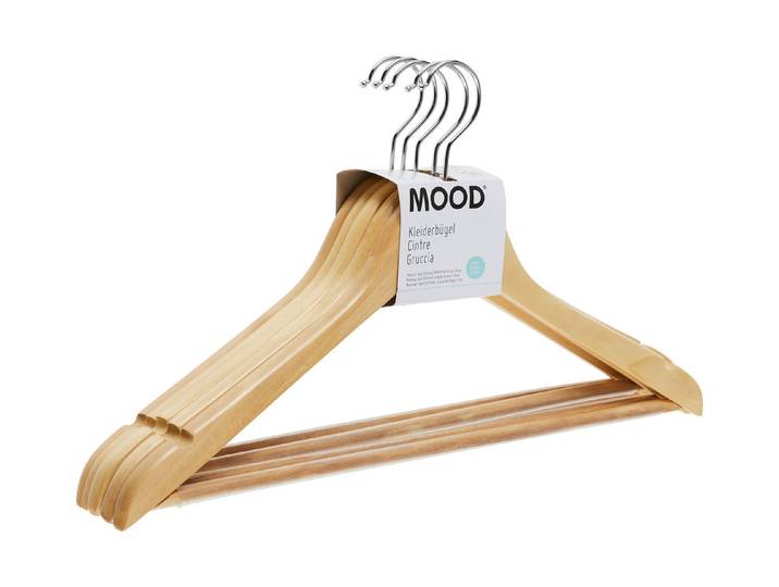 Mood Kleiderbügel Wood 5Er Set