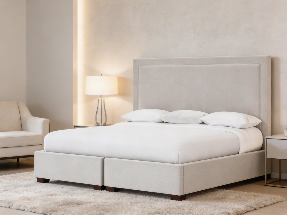 Valencia Boxspring Koningstijl Luxe Modern Design Bed B/D: 160 x 200 cm