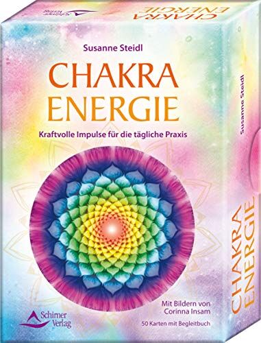 Susanne Steidl - SET - Chakra-Energie: Kraftvolle Impulse für die tägliche Praxis - 50 Karten mit Begleitbuch - Preis vom 01.10.2026 17:08:56 h