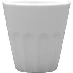 Espressobecher, Porzellan, weiß, Serie Kaszub/Hel, Lubiana, 0,1 Liter