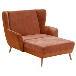 Exxpo by Gala Longseat-Sessel Amarillo Stoff Rust /