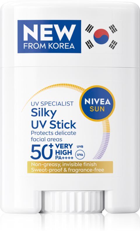 NIVEA SUN Silky UV Stick crème solaire en stick SPF 50+ 15 g
