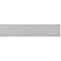 vidaXL Teppichläufer Hellgrau 50x250 cm