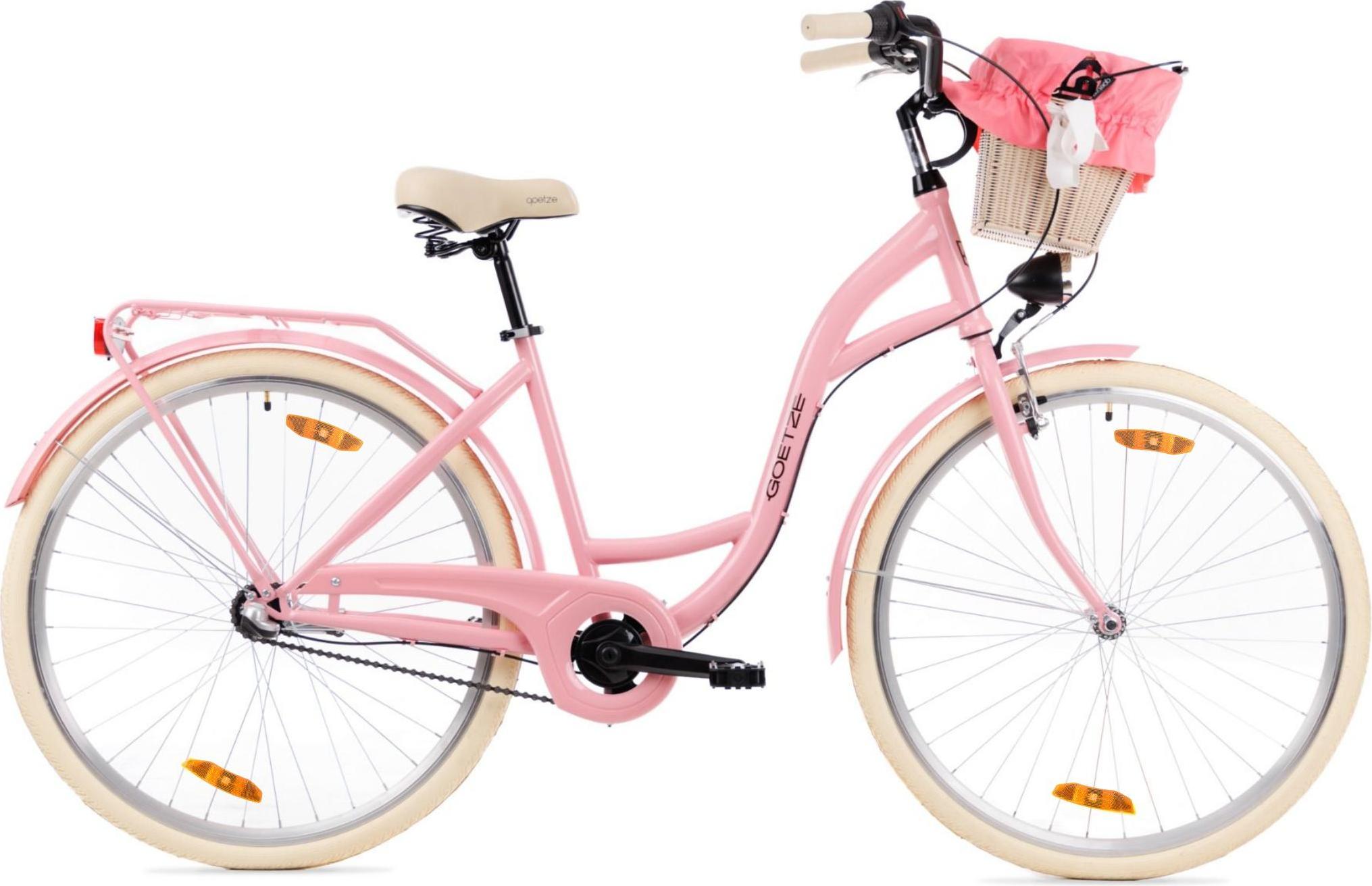 Goetze Style 28", Stadtrad, Erwachsene, Weiblich, Senkrecht, 45,7 cm (18"), Grün, Weiß