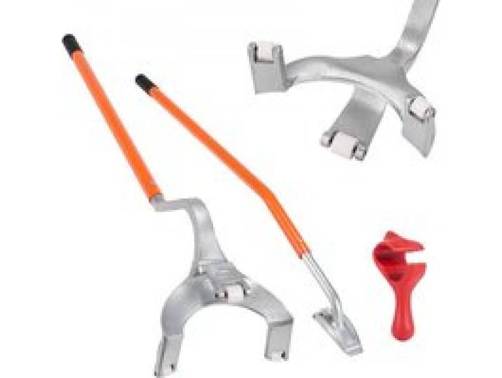 VEVOR Reifenmontiergerät Reifenwechsler 571–622 mm Einstellbar, Reifenmontagegerät 546x265x200 mm Montiereisen Montierhebel Reifenmontiermaschine Reifenwechseln Werkzeug Reifenheber Orange