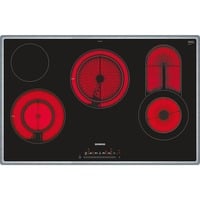ET845FCP1D, iQ300, Autarkes Kochfeld schwarz/edelstahl, 80cm