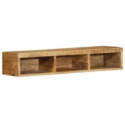 vidaXL TV-Wandschrank 100x30x19 cm Raues Mangoholz