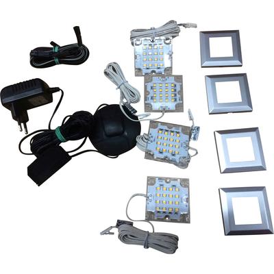 LED Schrankinnenraumbeleuchtung HOME AFFAIRE, gelb (warmweiß), B:5cm H:0,8cm L:5cm, Leuchten