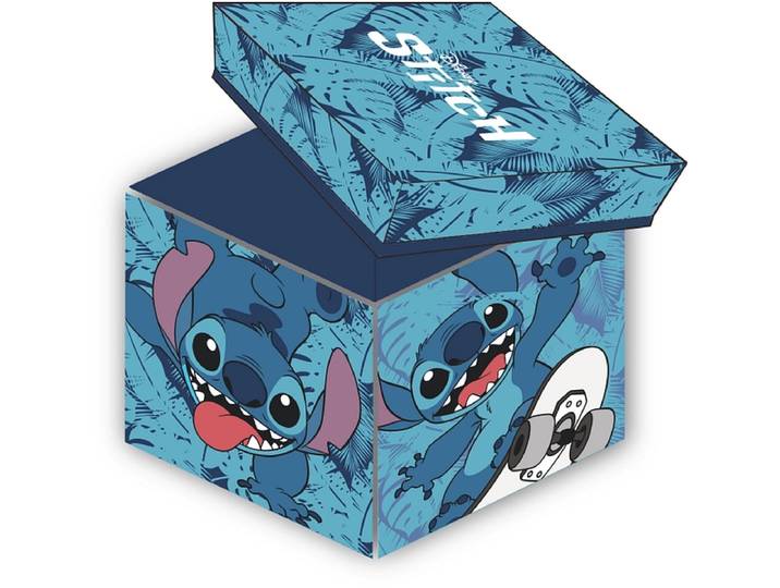 Aufbewahrungsbox STITCH blau 30x30x30cm