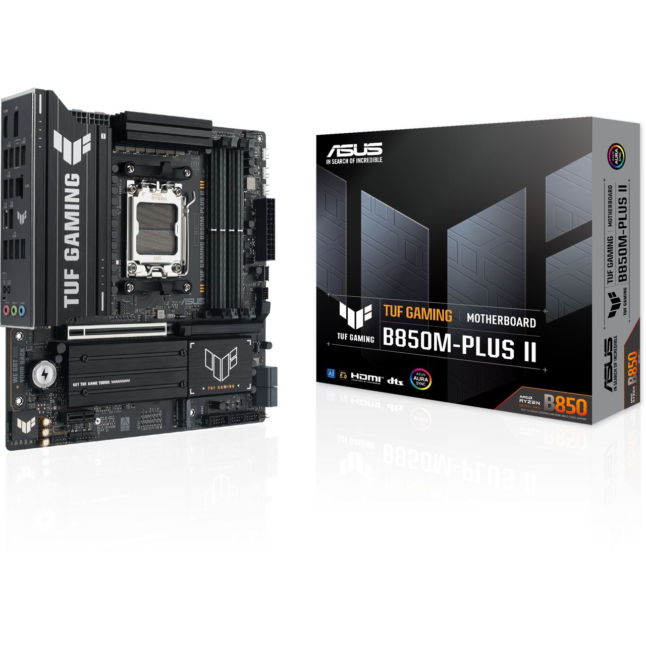 Asus TUF Gaming B850M-Plus II AMD B850 So.AM5 DDR5 µATX Retail