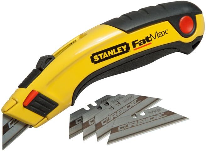 Couteau Stanley Fatmax avec 5 lames Carbide (7-10-778)