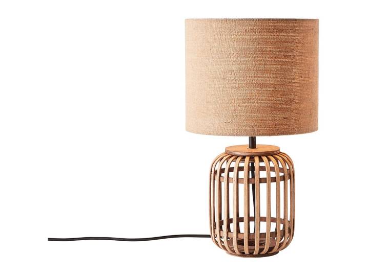 Tischleuchte Woodrow Naturfarben max. 52 Watt