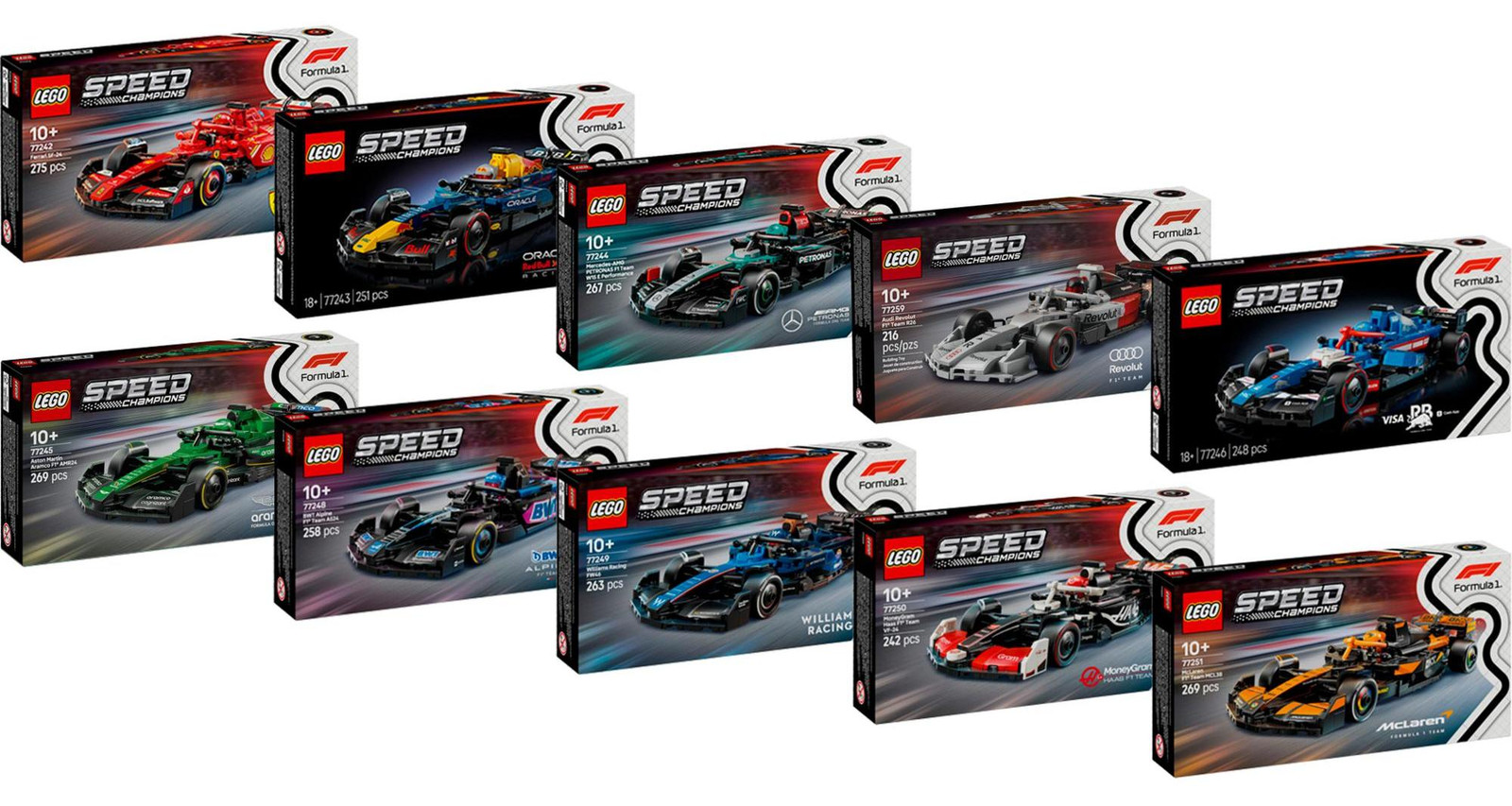 Lego Speed Champions Formule 1 Set