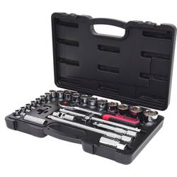 1/2 CHROMEplus Steckschlüssel-Satz 28 Teile Flank Traction. KS Tools Werkzeuge- Maschinen GmbH 56685049 918.0728