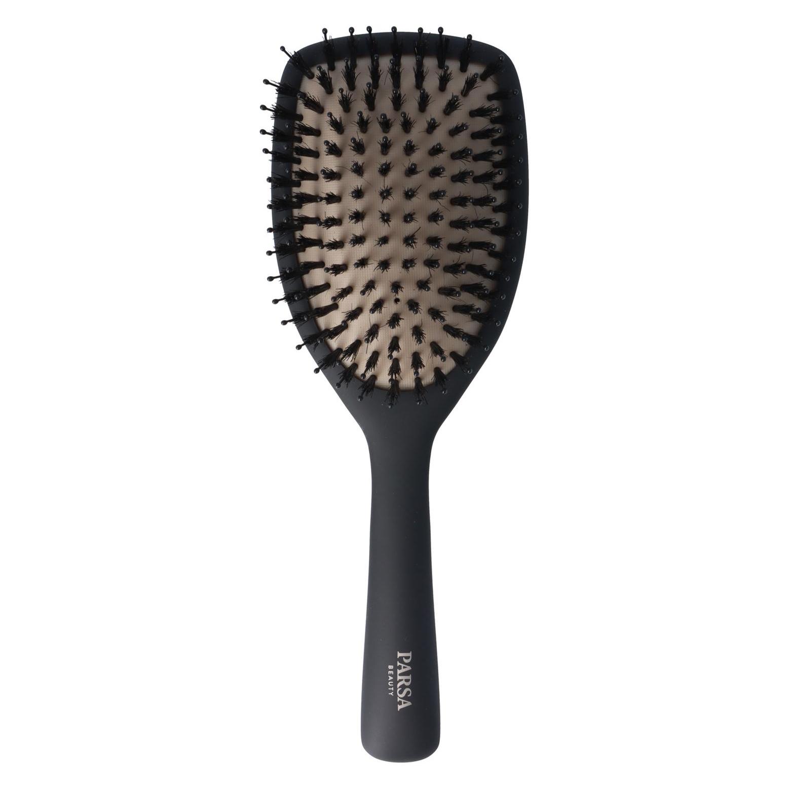 Parsa Beauty PARSA Keratin Care & Shine Paddlebürste, schwarz (P00004994)