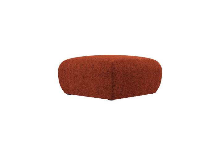 Design Sitzpouf „Nolio“ Chenille Terracotta 75 x 75 cm chosen by Bloomingloft