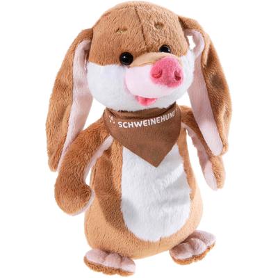 Kuscheltier HEUNEC "Fitness Freund, Schweinehund", braun, Plüschfiguren, KinderB:12cm H:25cm, Kuscheltier, B:12cm H:25cm