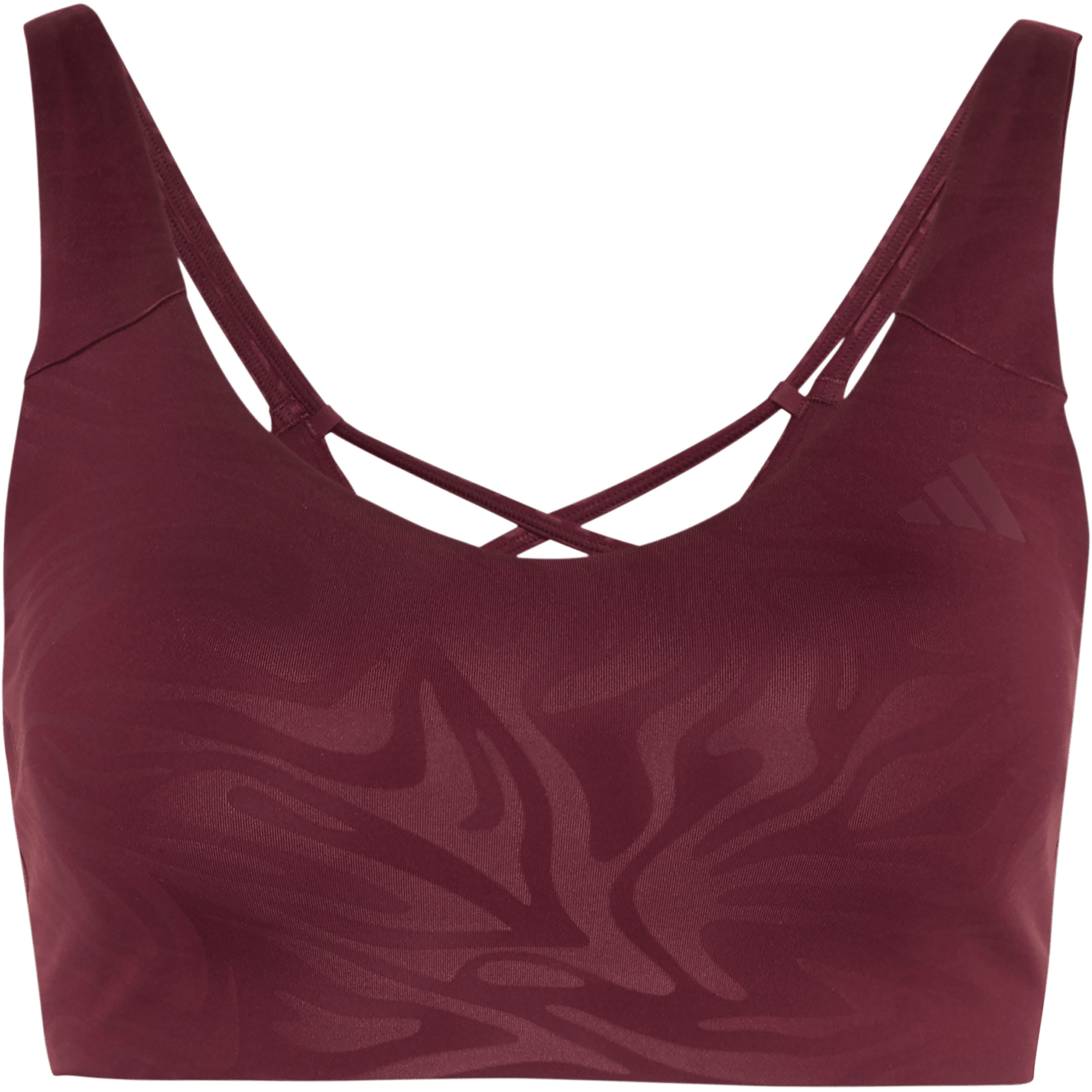 adidas All Me Graphic Light Support Sport BH Damen Sport-BHs rot Größe S Yoga Schnell trocknend