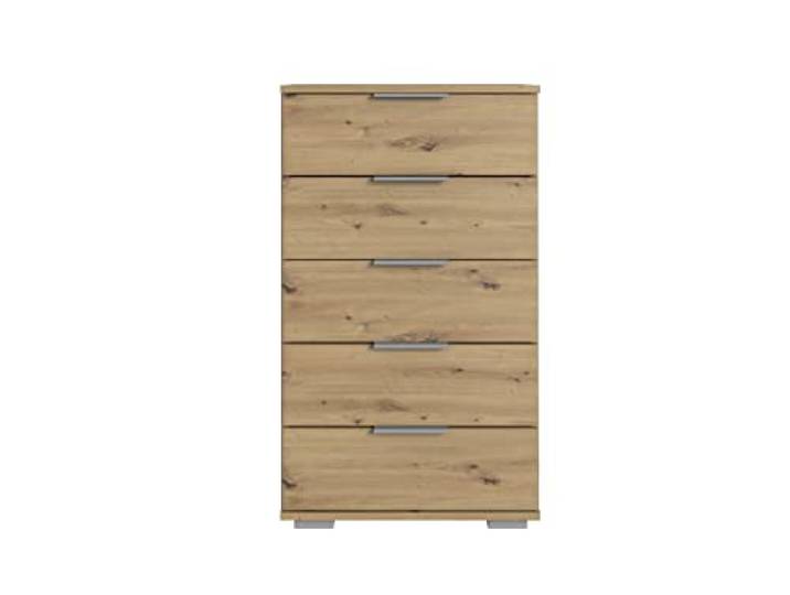 möbelando Hochkommode >Easy Plus< (BxHxT: 49x102x41 cm) in Artisan-Eiche