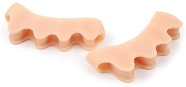 Uplifted Finds Protective Toe Separator Gel Straightener For Bunion And Hammer Toe Relief skin Color