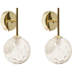 WANDLAMPE Gold Anadyr