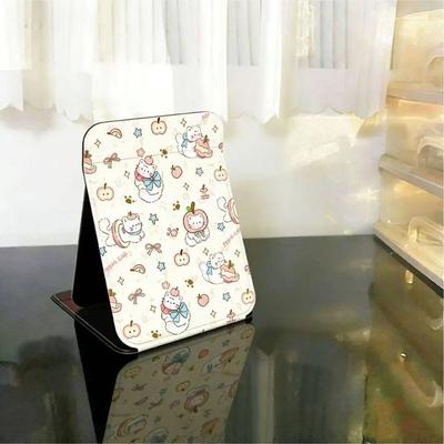Uplift Picks Cute Cat Folding Makeup Mirror Portable Desktop Travel Vanity Mirror d 1 Pc