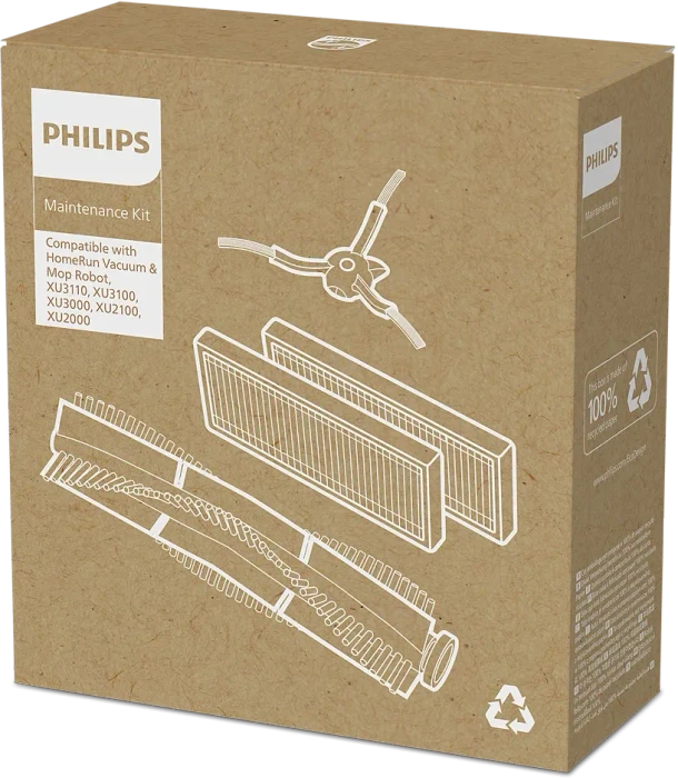 Philips Ersatzteilset für Staubsaugerroboter XV1433/00