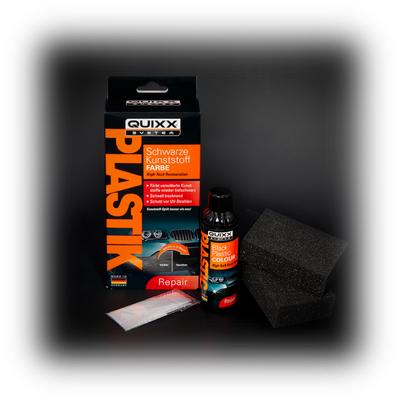 QUIXX Kunststofflack Schwarze Kunststoff-Farbe 10188