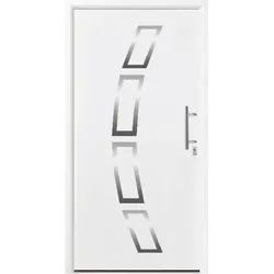Hörmann Haustür Thermo65 THP Motiv 457 mit Edelstahldesignauflage (keine Verglasung)