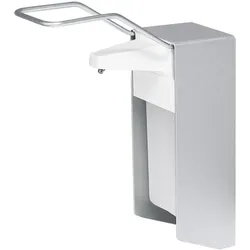 EURO-Hebel-Wandspender 500 ml Aluminium mit Leerflasche langer Hebel