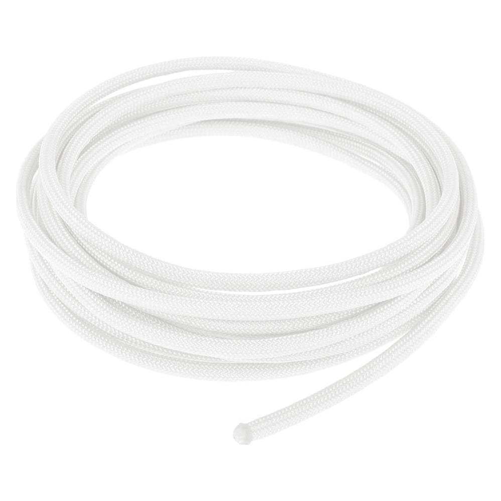 Alphacool AlphaCord Sleeve 4mm - 3,3m (10ft) - White (Paracord 550 Typ 3) (Kabelschlauch, 330 cm) (45321)