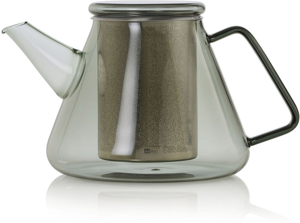 AdHoc 1500 mL Stovetop Safe Glass Teapot For Grey 1500ml