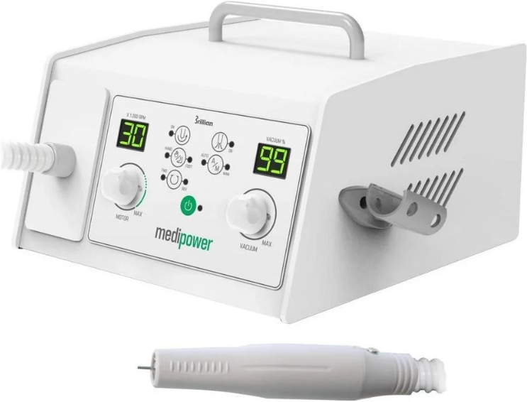 Micromotor com aspiração integrada MEDIPOWER CMDV3