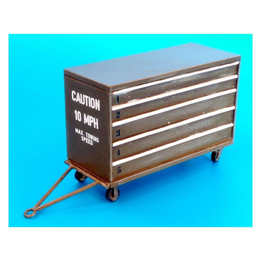 Plus Model USAF portable tool box (AL4075)