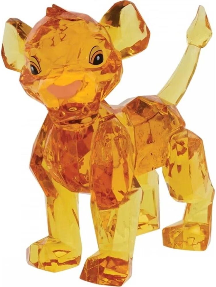 Enesco Figura Disney El Rey León Simba De Cristal Talla Única Unisex