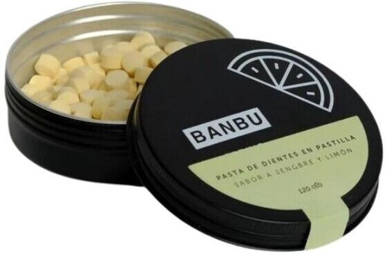 Banbu Soothie Spring Toothpaste in lemon tablet 120 units