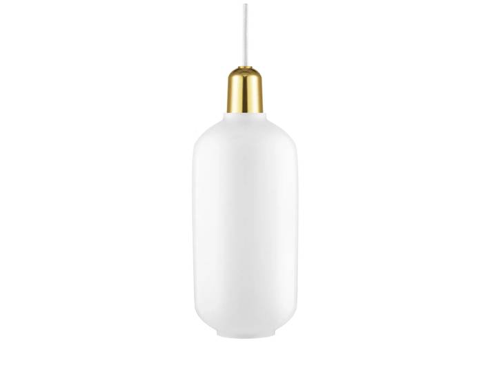 Normann Copenhagen Lampe Amp grande Blanc-laiton