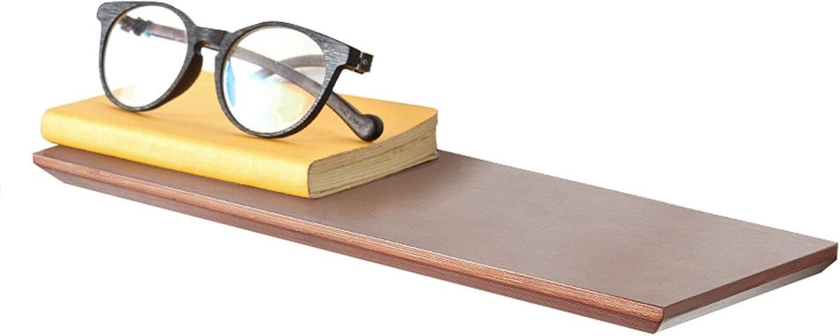 Houten Wandplank Bruin 325 cm