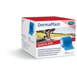DermaPlast QUICK AID Schaumverband blau 1 St