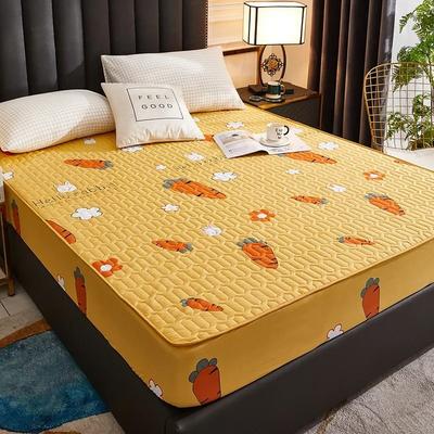 Uplifted Finds Waterproof Quilted Latex Mattress Protector Pad Fitted Sheet Style Bed Cover 200 X 200 X 30 Cm 07